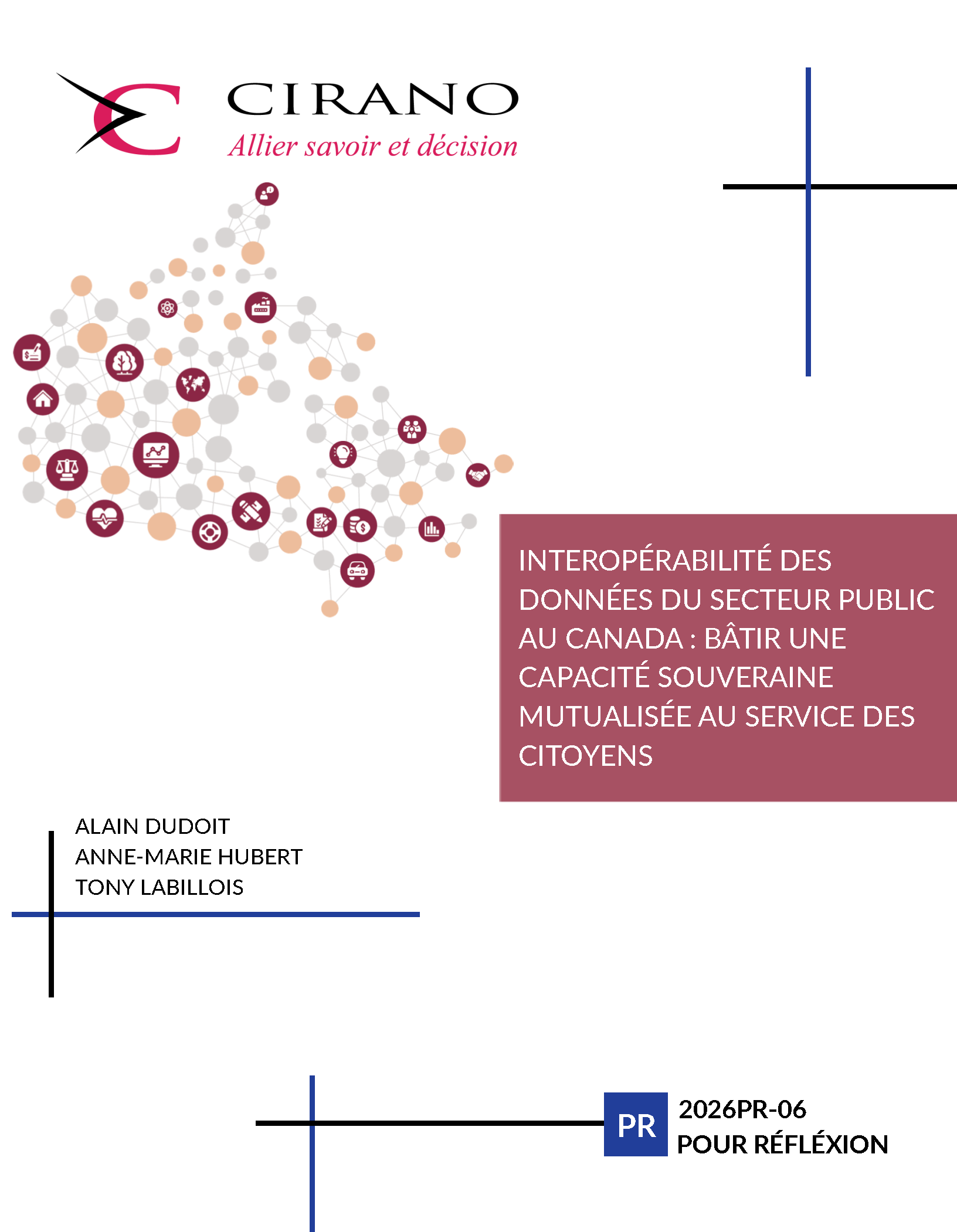 Interopérabilité des données du secteur public au Canada : Bâtir une capacité souveraine mutualisée au service des citoyens