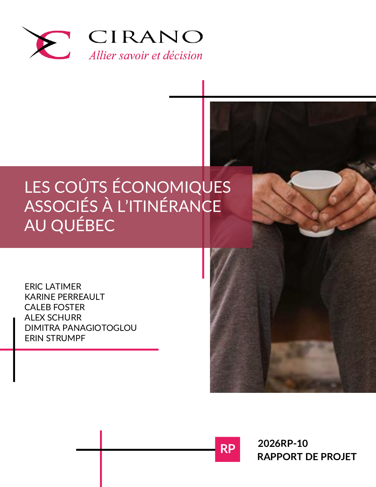 Les coûts économiques associés à l’itinérance au Québec