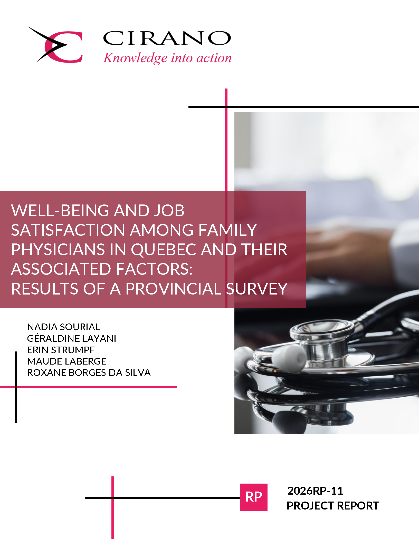 Well-Being and Job Satisfaction Among Family Physicians in Quebec and Their Associated Factors: Results of a Provincial Survey