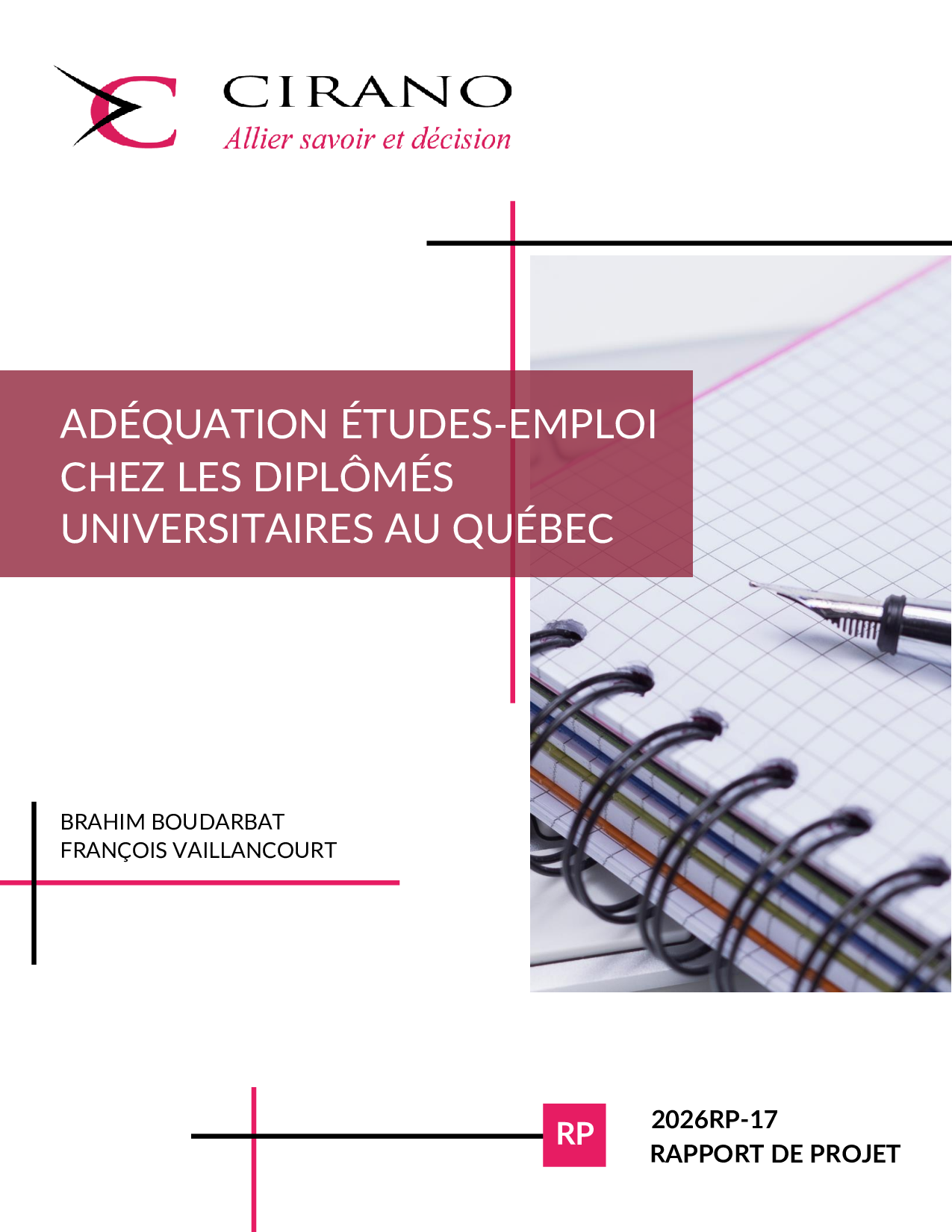Adéquation études-emploi chez les diplômés universitaires au Québec