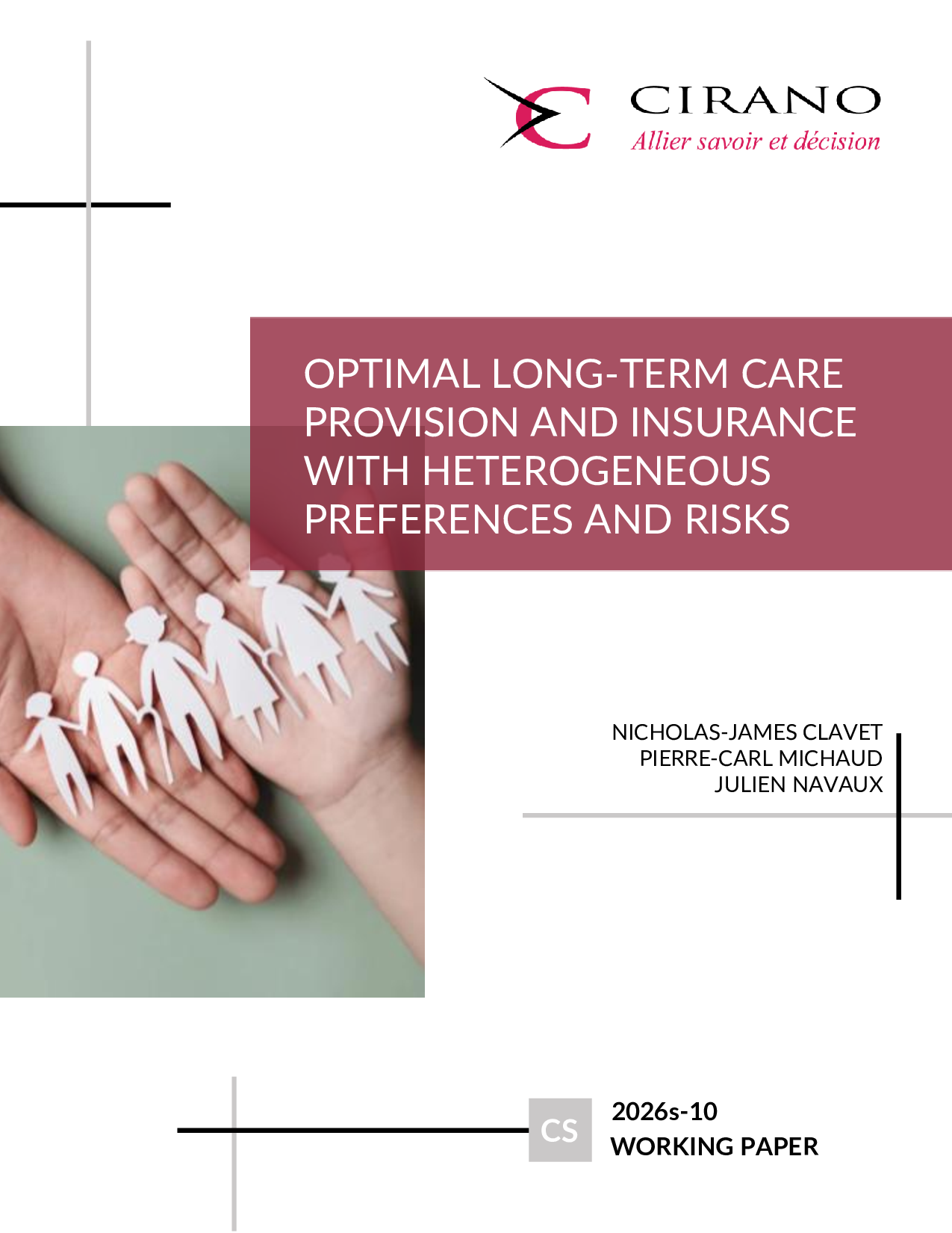 Optimal Long-Term Care Provision and Insurance with Heterogeneous Preferences and Risks