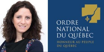 Roxane Borgès Da Silva Named Knight of the National Order of Quebec
