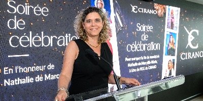 Le CIRANO souligne les dix années de Nathalie de Marcellis-Warin à sa direction